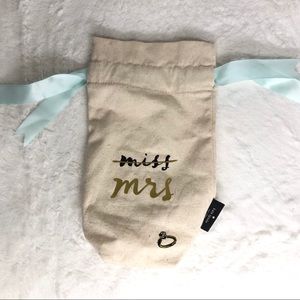 Kate Spade “Miss to Mrs” Bride Wine Bag